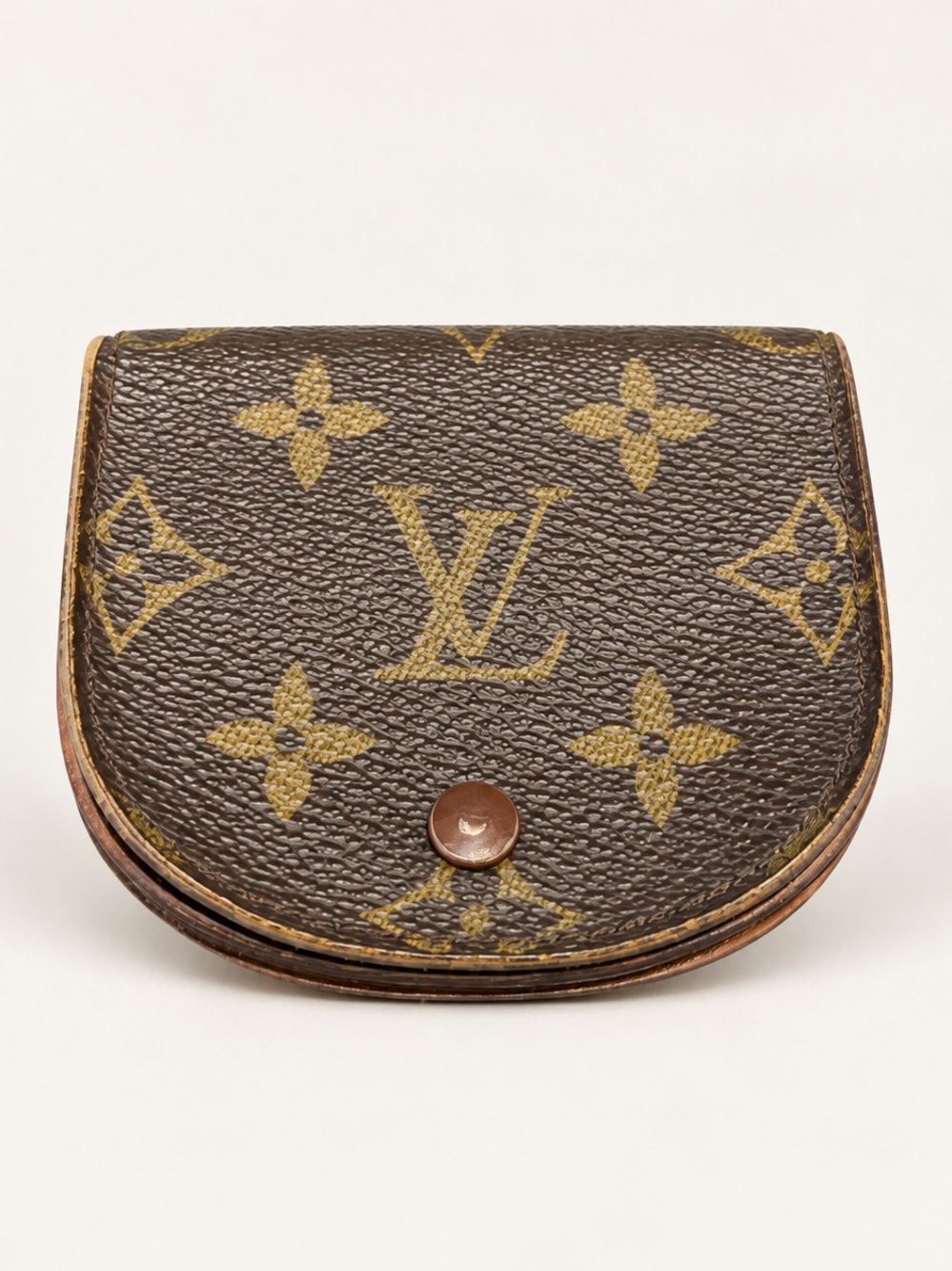 Vintage Louis Vuitton Brown Monogram Coin Pouch